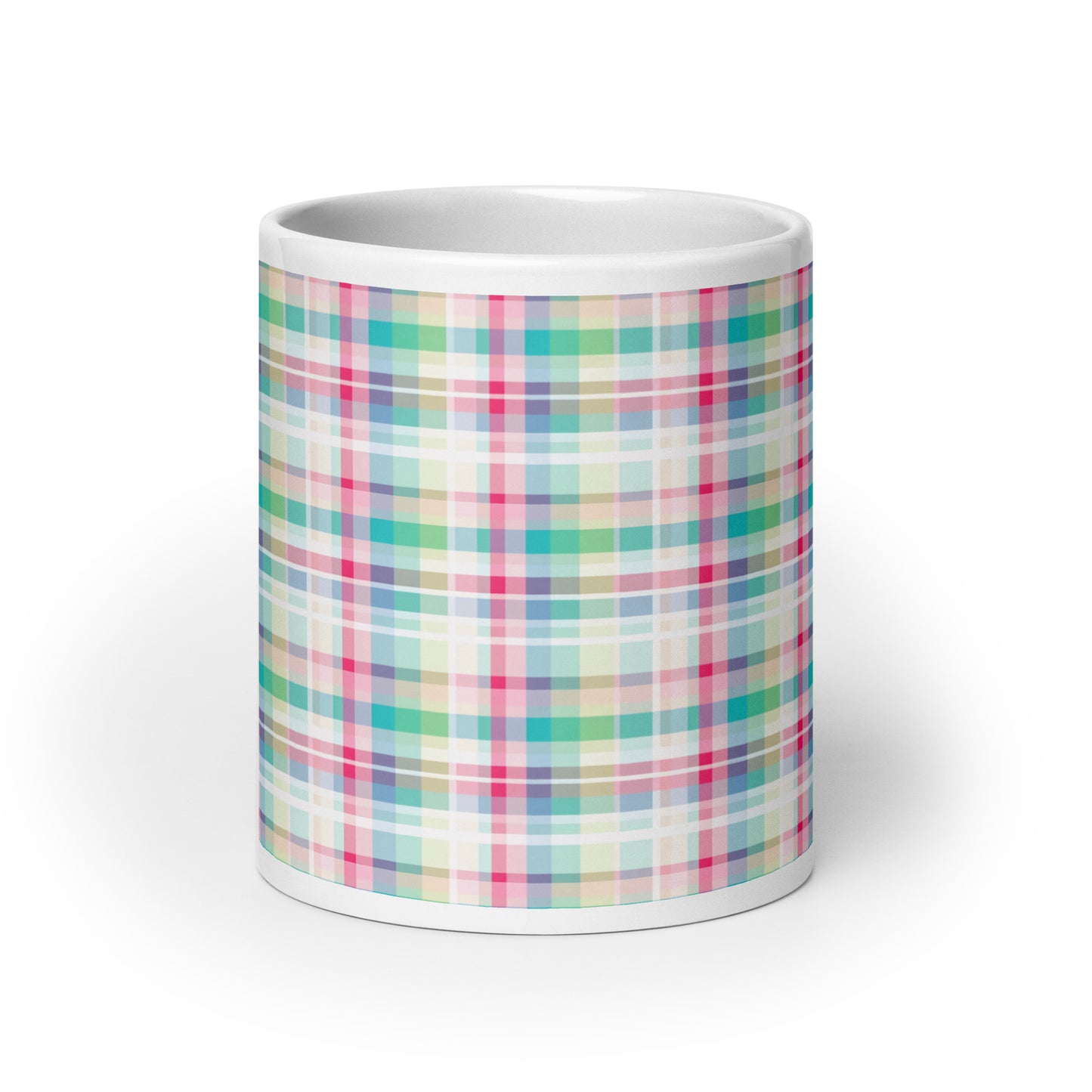 Criss + Cross - Vapor ceramic coffee mug - 20 oz - front view