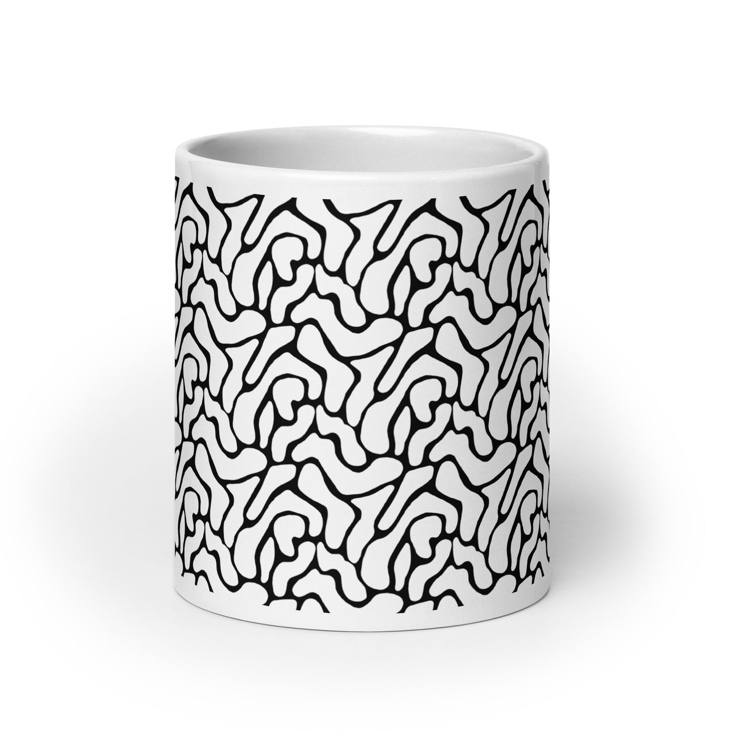 Forma Reef ceramic coffee mug - 20 oz - front view