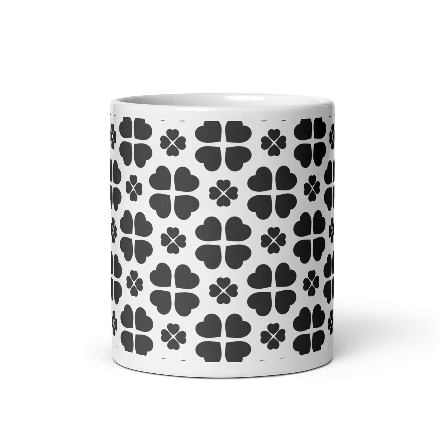 Axiom Club ceramic coffee mug - 11 oz - front view