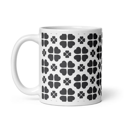 Axiom Club ceramic coffee mug - 11 oz - handle on left