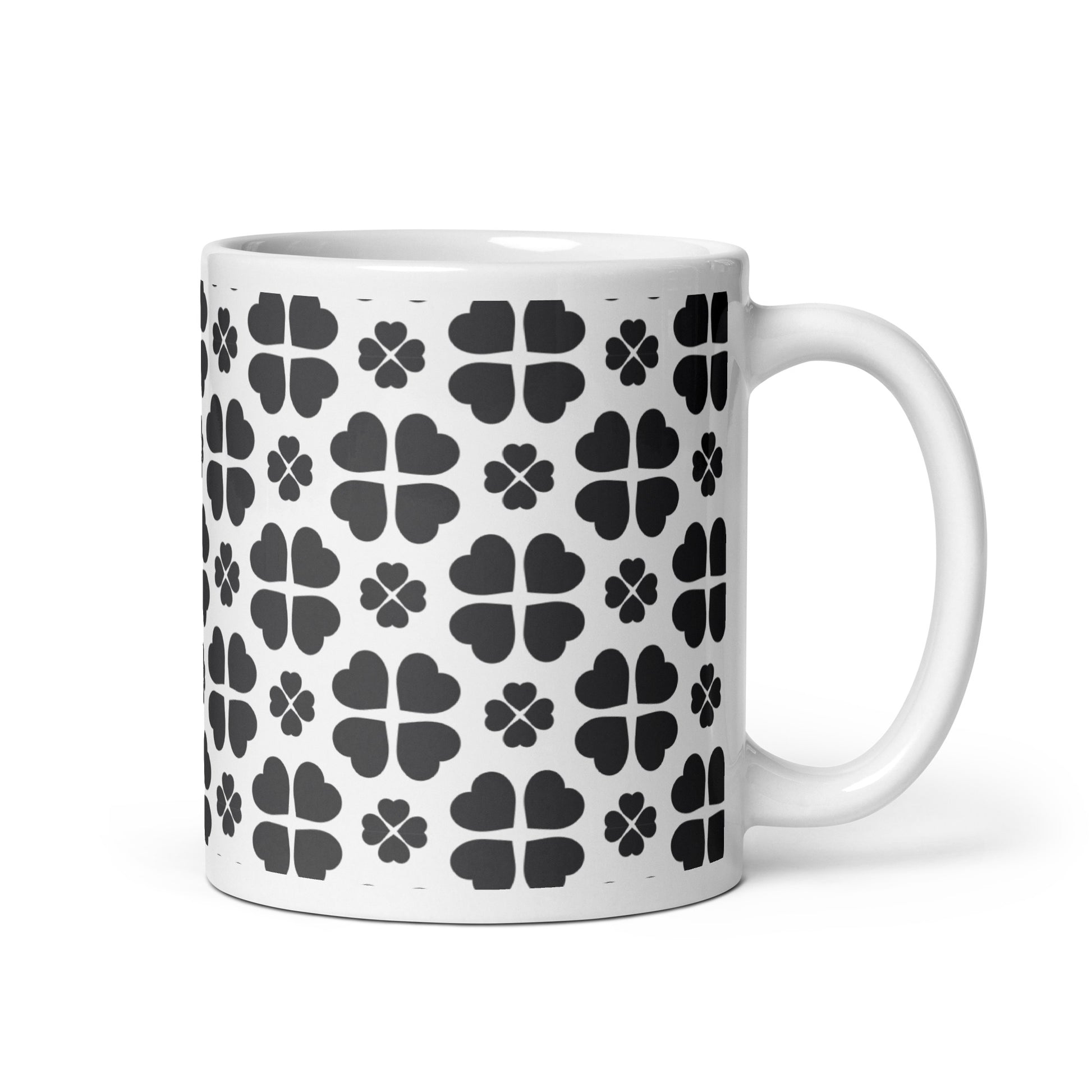 Axiom Club ceramic coffee mug - 11 oz - handle on right