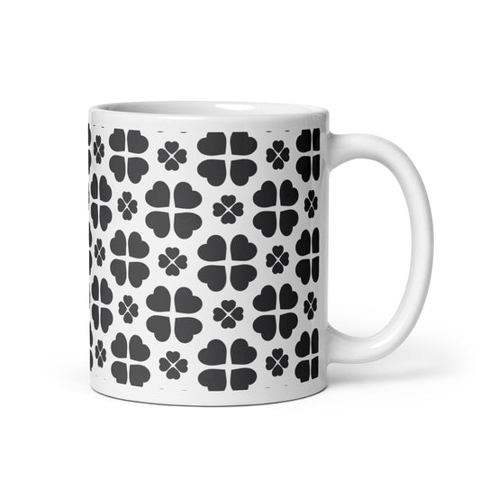 Axiom Club ceramic coffee mug - 11 oz - handle on right