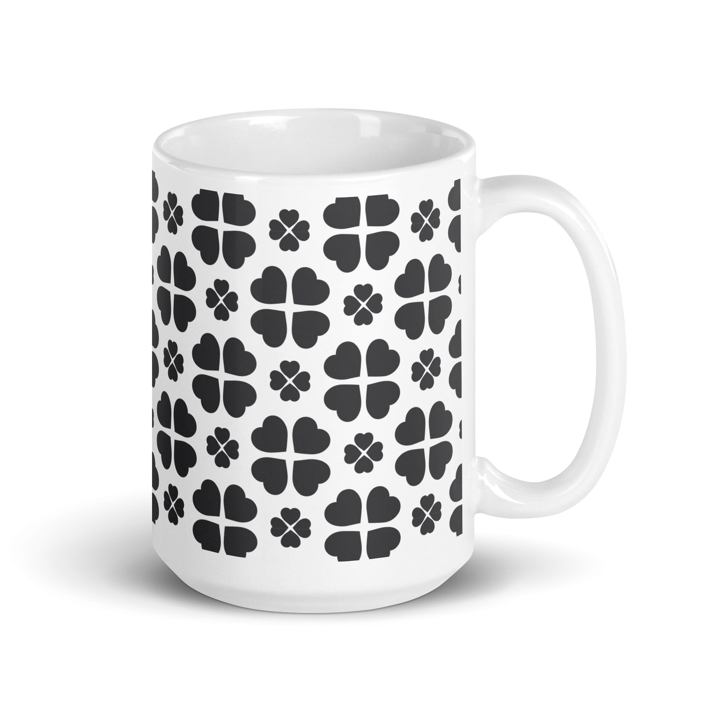 Axiom Club ceramic coffee mug - 15 oz - handle on right