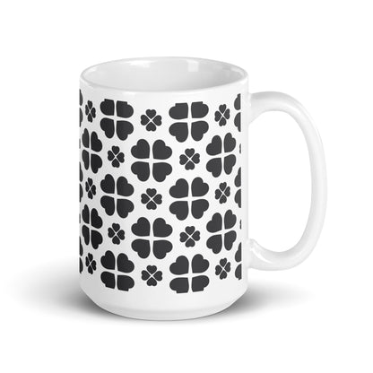 Axiom Club ceramic coffee mug - 15 oz - handle on right