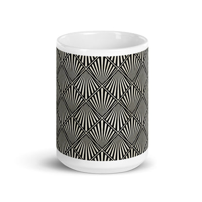 Axiom Fan ceramic coffee mug - 15 oz - front view