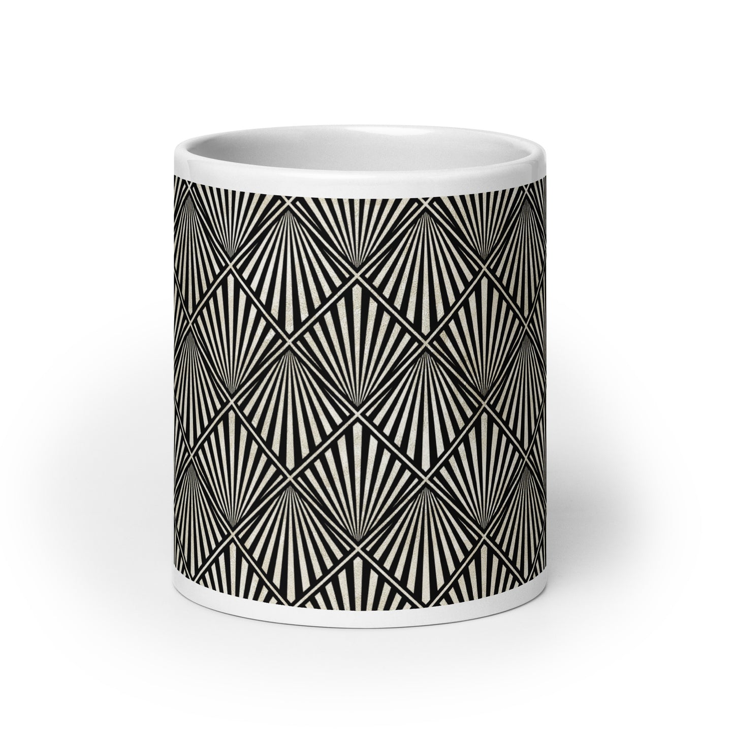 Axiom Fan ceramic coffee mug - 20 oz - front view