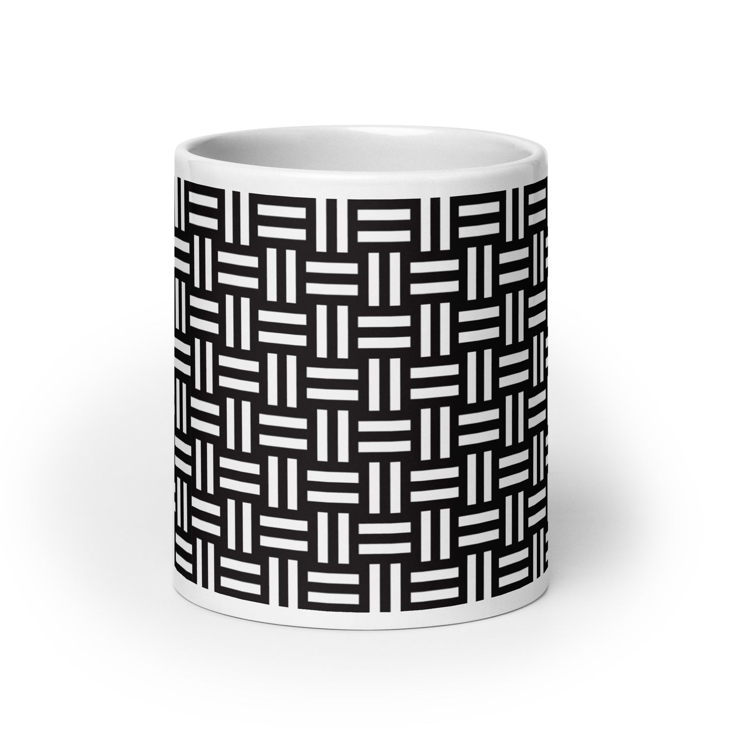 Axiom Loom ceramic coffee mug - 20 oz - front view