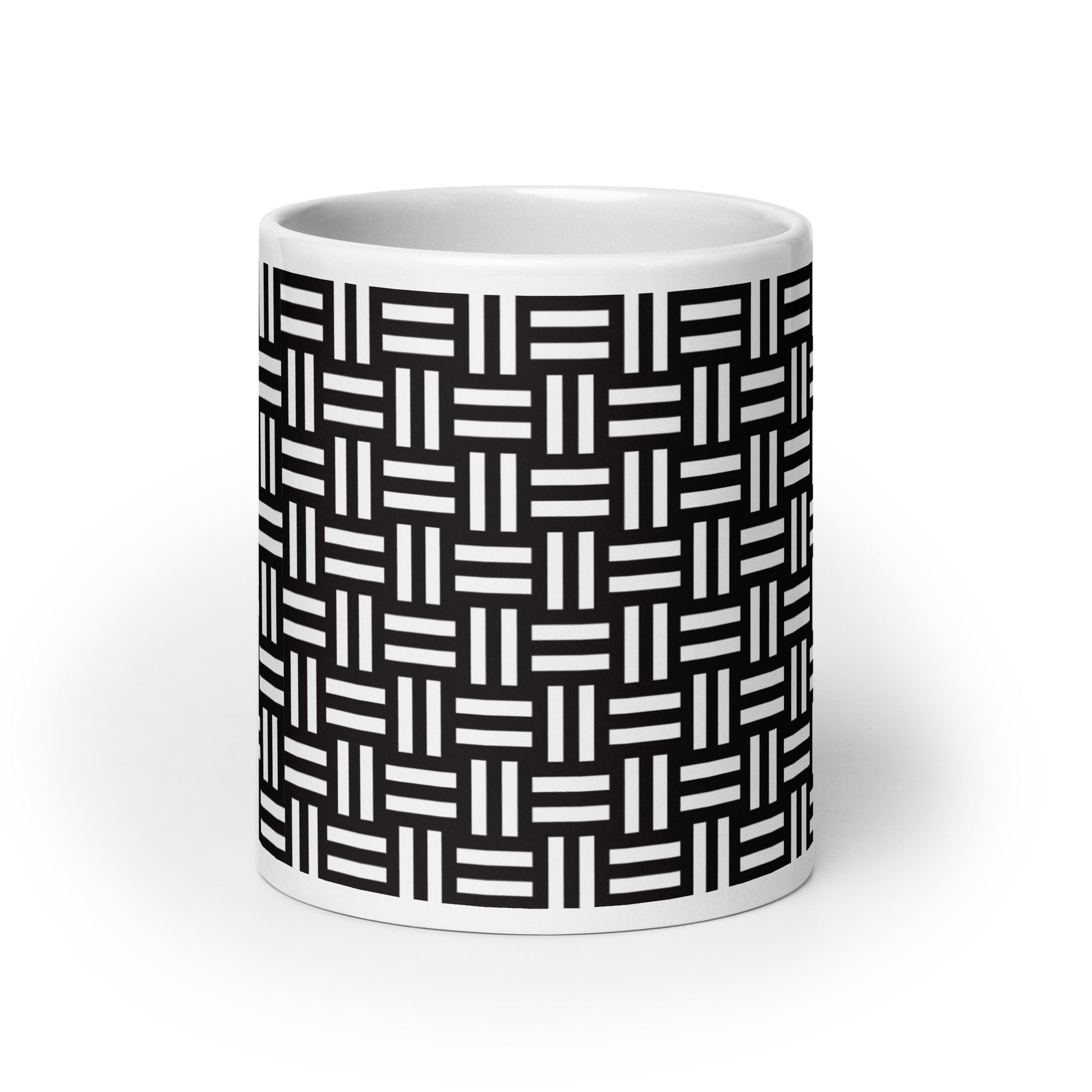 Axiom Loom ceramic coffee mug - 20 oz - front view