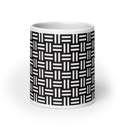 Axiom Loom ceramic coffee mug - 20 oz - front view