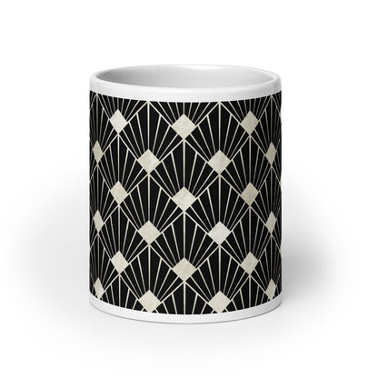 Axiom Palm ceramic coffee mug - 20 oz - front view