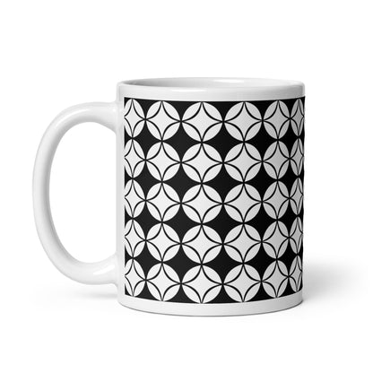 Axiom Signet ceramic coffee mug - 11 oz - handle on left