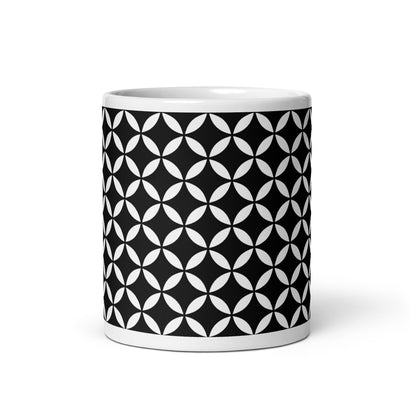 Axiom Veil ceramic coffee mug - 11 oz - front view
