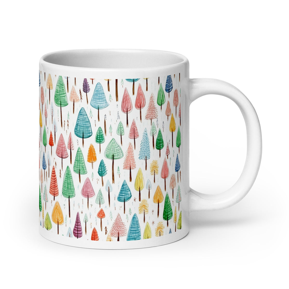 Coppice — Fable ceramic coffee mug - 20oz - handle on right