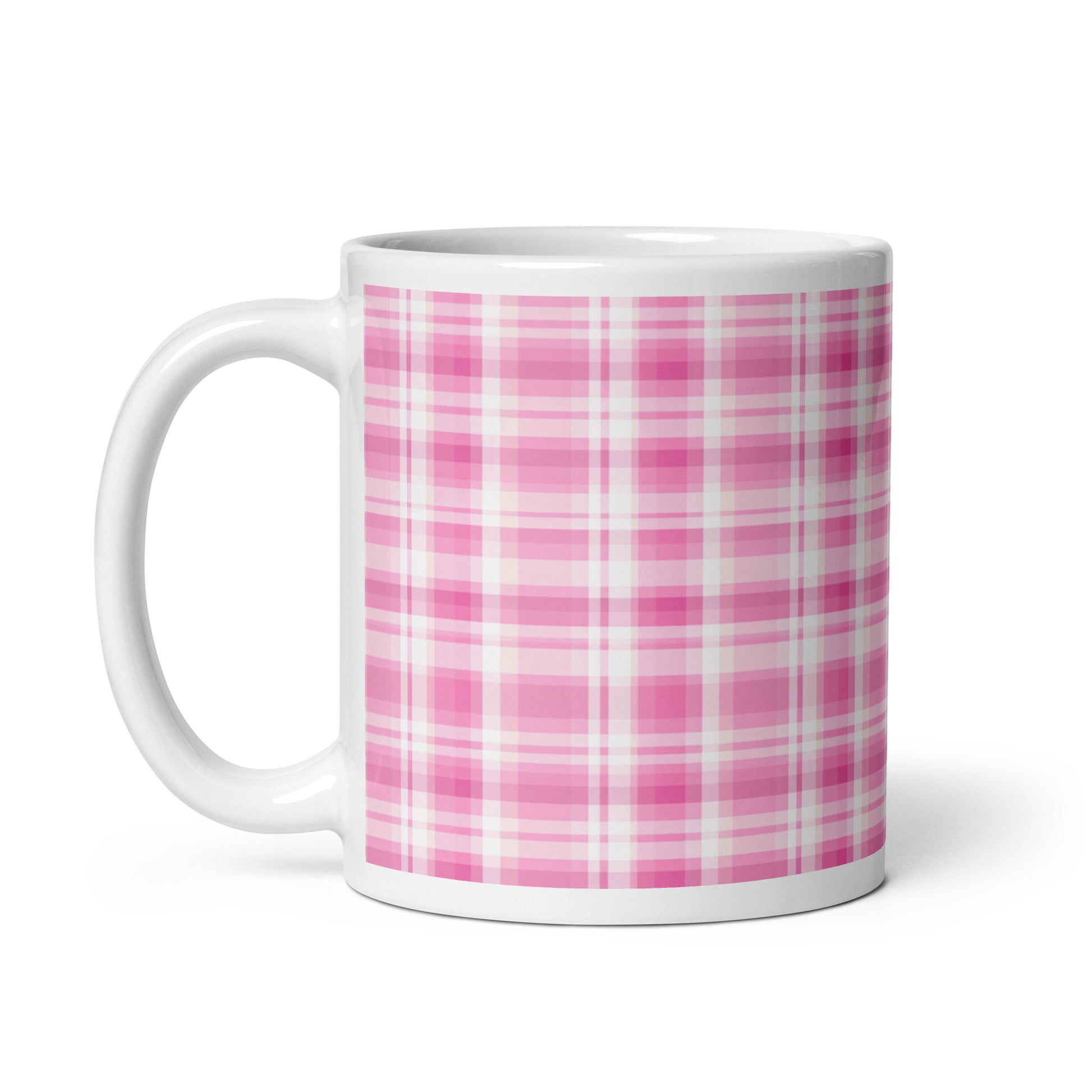 Criss + Cross - Haze ceramic coffee mug - 11 oz - handle on left