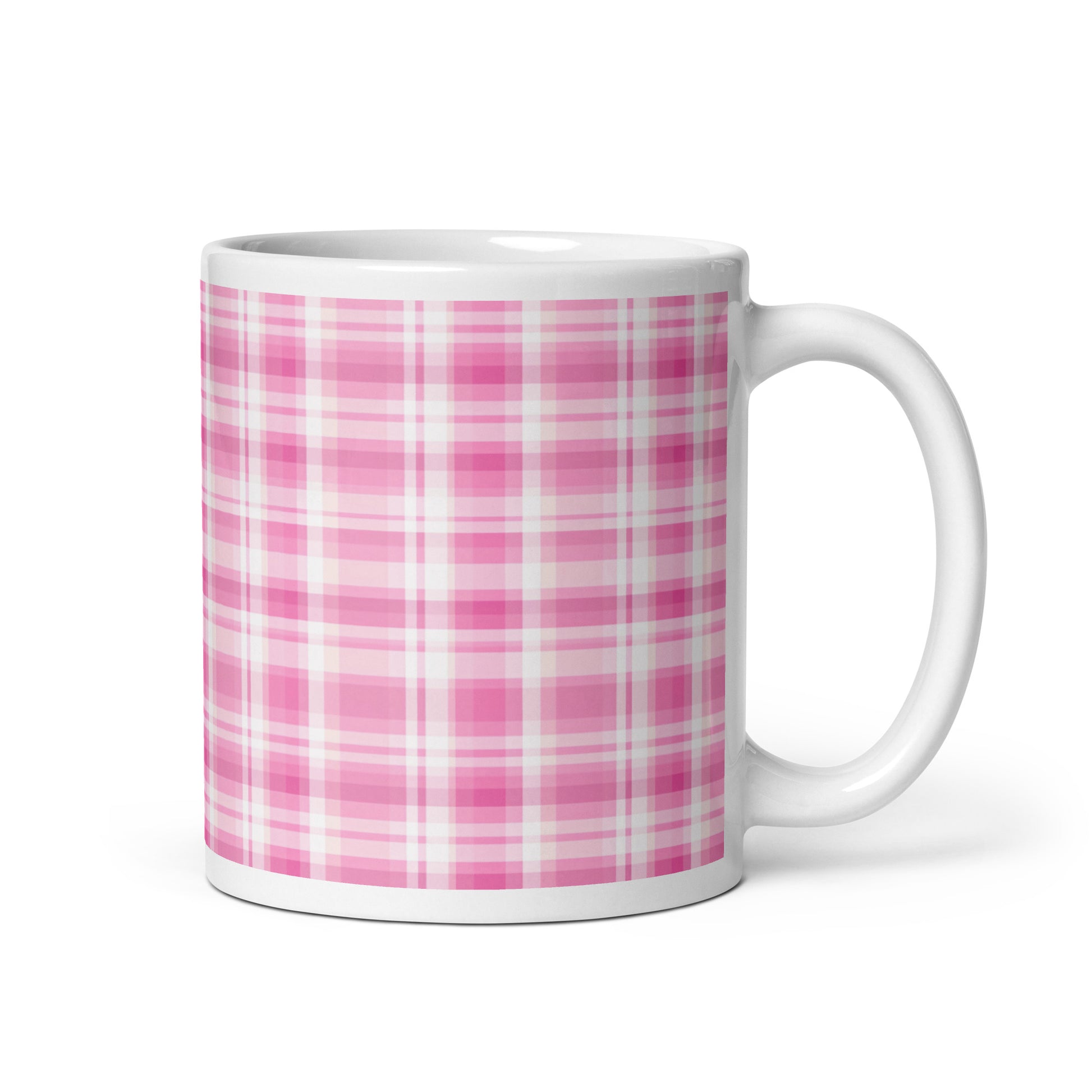 Criss + Cross - Haze ceramic coffee mug - 11 oz - handle on right