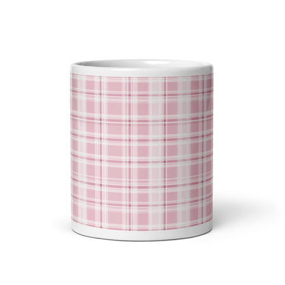 Criss + Cross - Petal ceramic coffee mug - 11 oz - front view