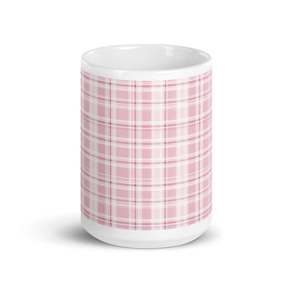 Criss + Cross - Petal ceramic coffee mug - 15 oz - front view