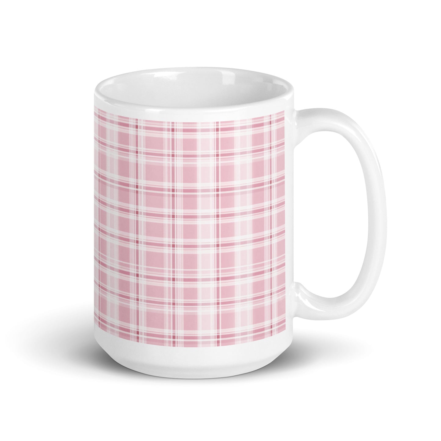 Criss + Cross - Petal ceramic coffee mug - 15 oz - handle on right