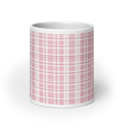 Criss + Cross - Petal ceramic coffee mug - 20 oz - front view
