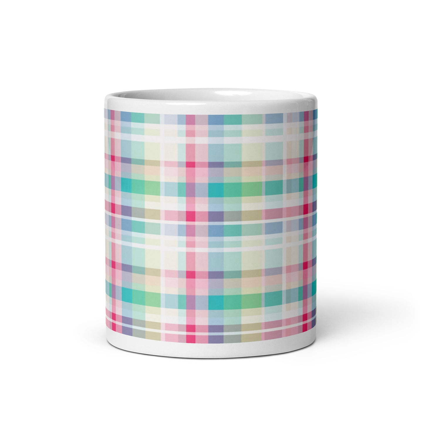 Criss + Cross - Vapor ceramic coffee mug - 11 oz - front view