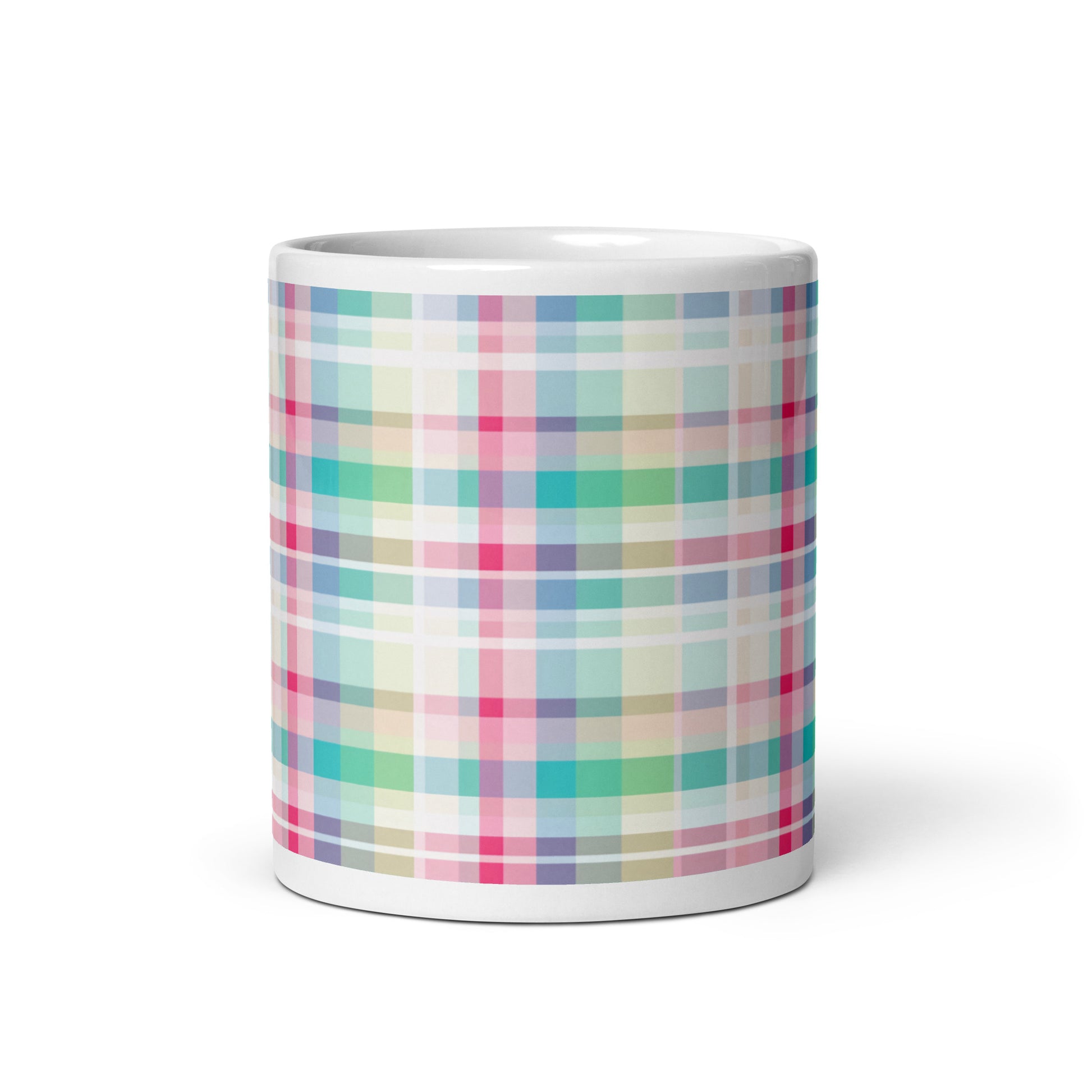 Criss + Cross - Vapor ceramic coffee mug - 11 oz - front view
