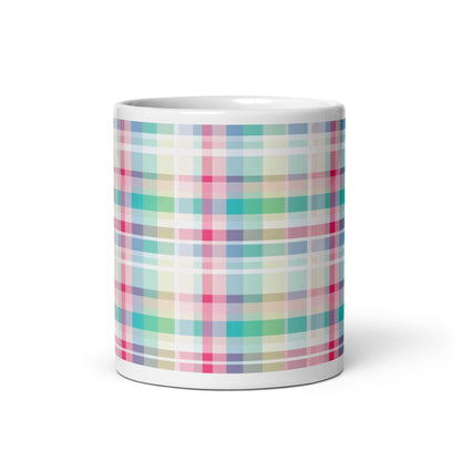 Criss + Cross - Vapor ceramic coffee mug - 11 oz - front view
