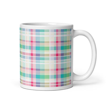 Criss + Cross - Vapor ceramic coffee mug - 11 oz - handle on right