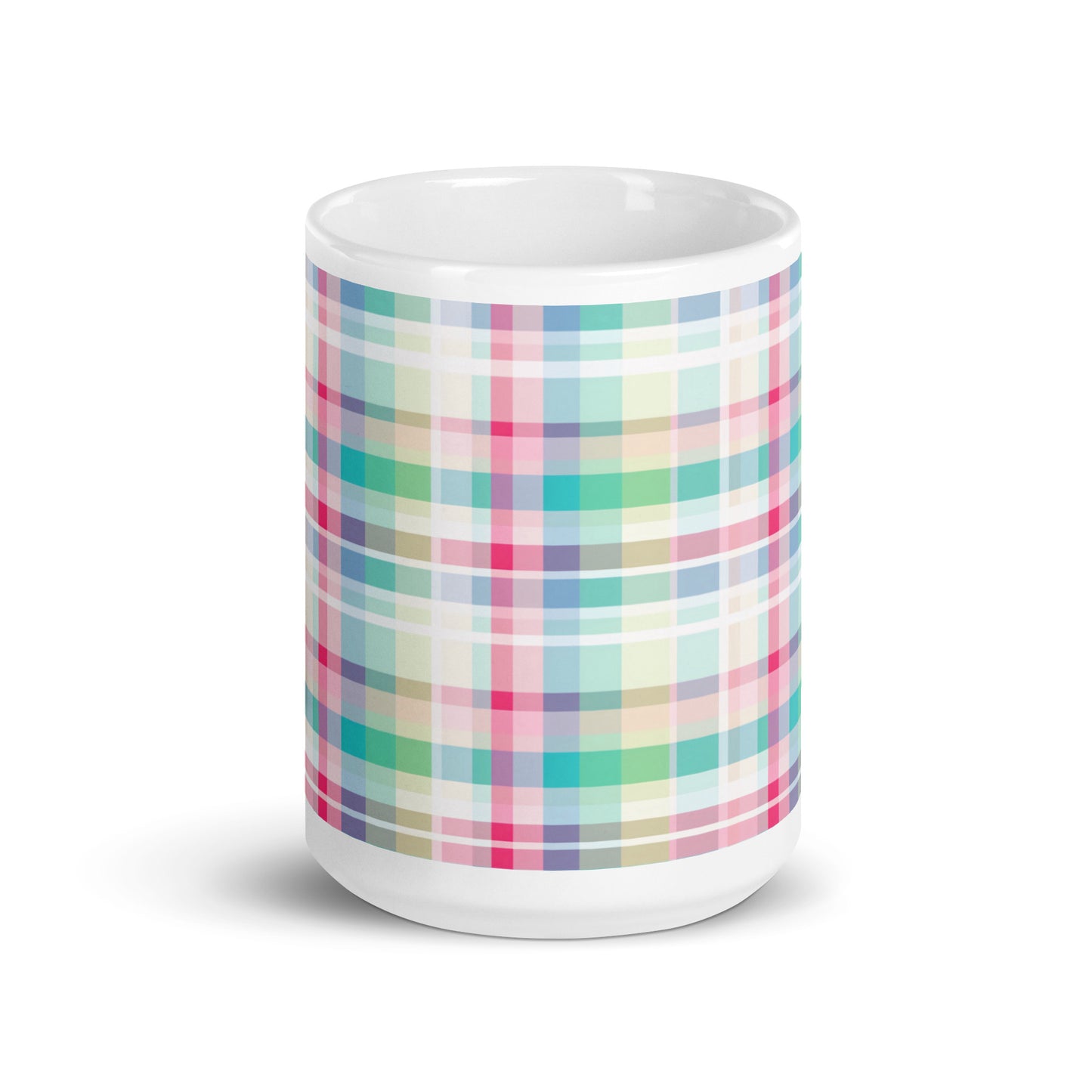 Criss + Cross - Vapor ceramic coffee mug - 15 oz - front view
