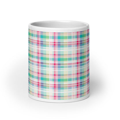 Criss + Cross - Vapor ceramic coffee mug - 20 oz - front view