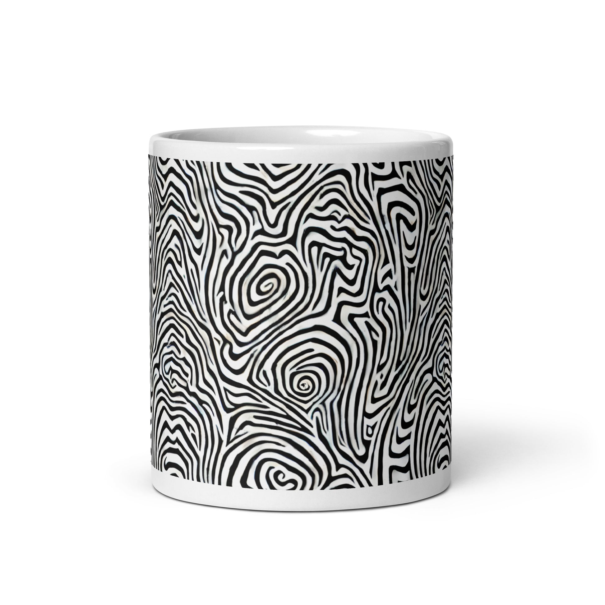 Current Swell ceramic coffee mug - 11 oz - front view