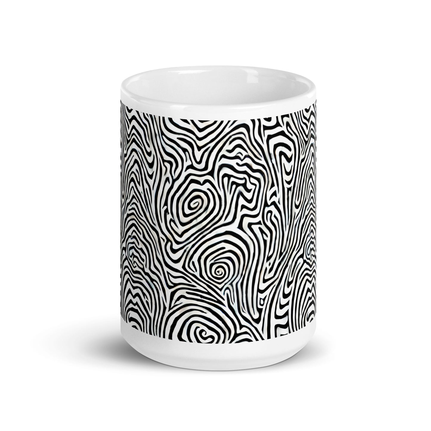 Current Swell ceramic coffee mug - 15 oz - front view