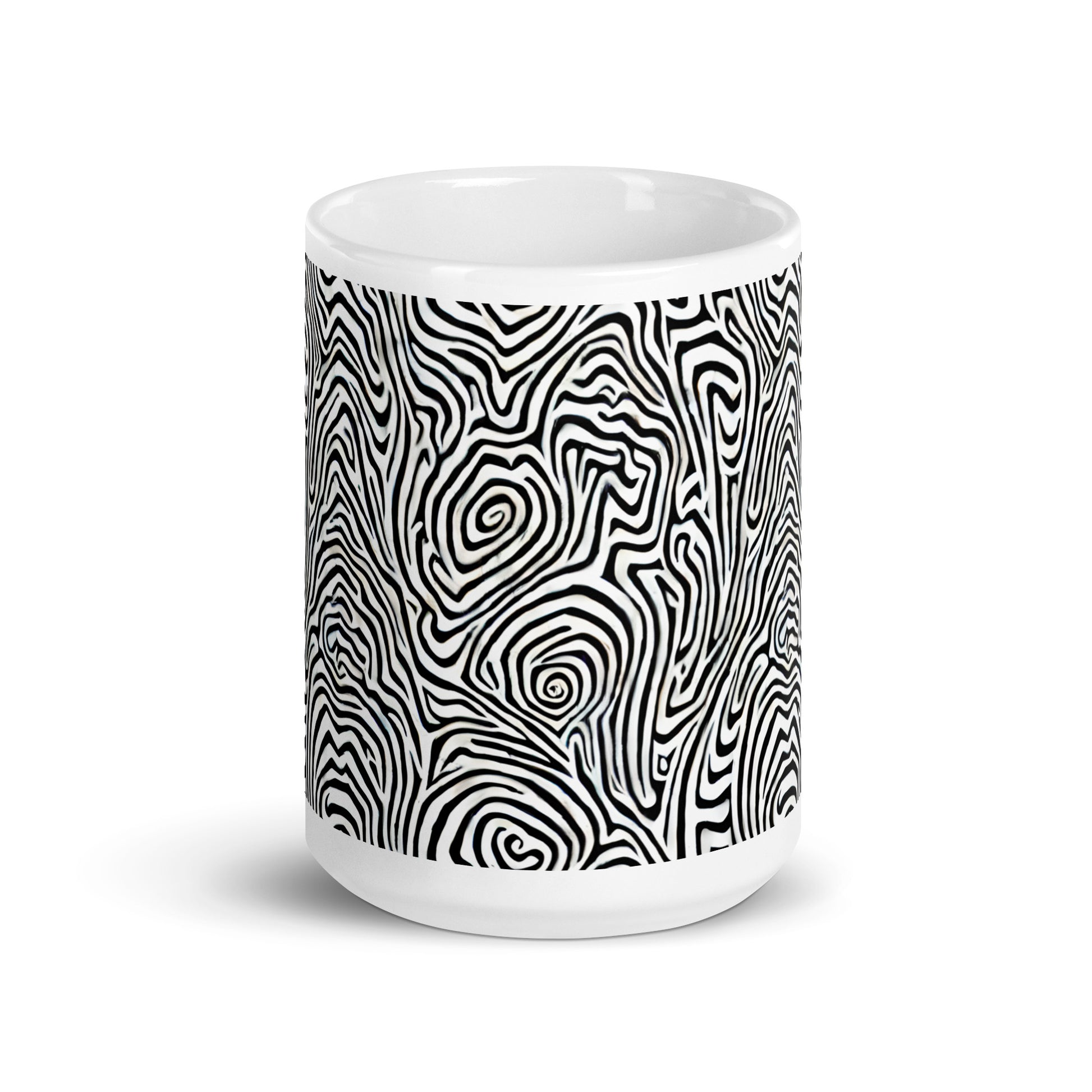 Current Swell ceramic coffee mug - 15 oz - front view
