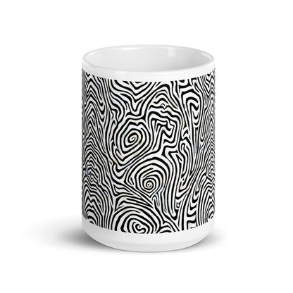 Current Swell ceramic coffee mug - 15 oz - front view