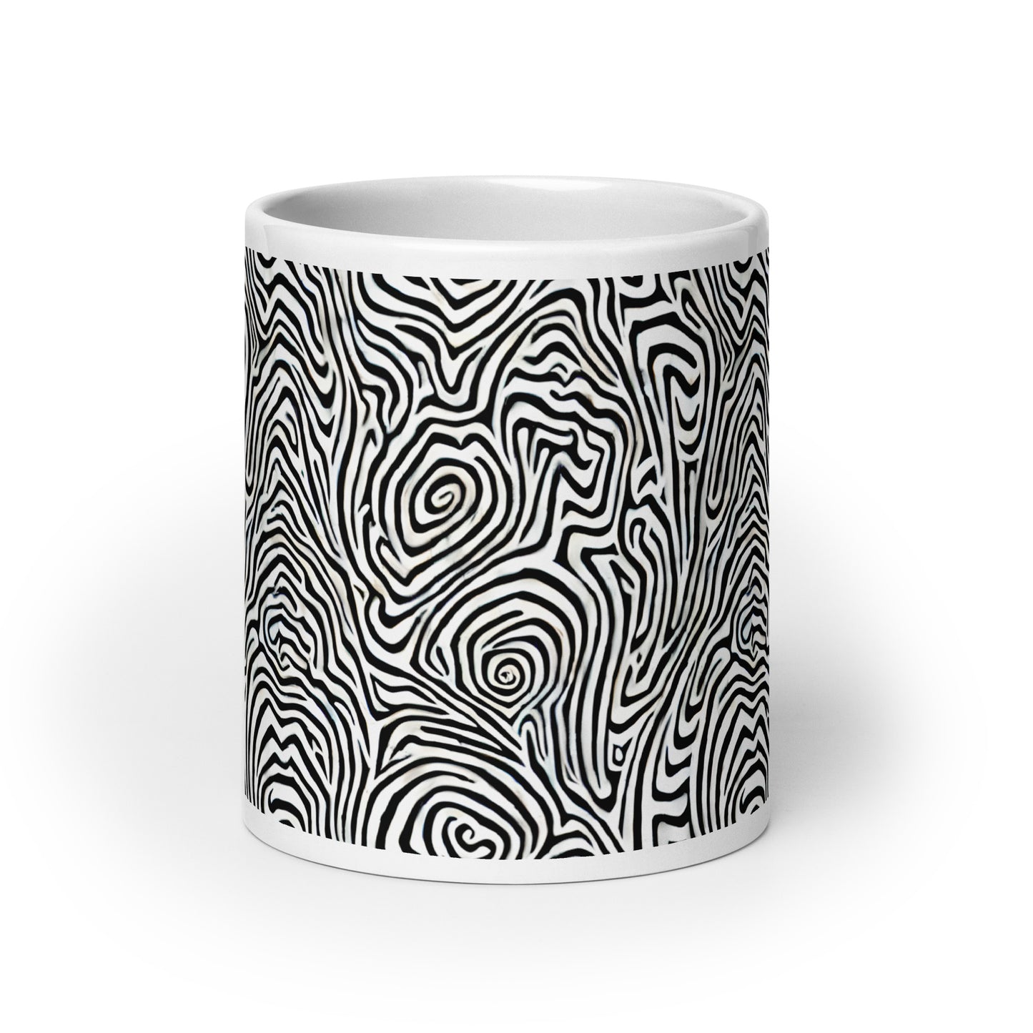 Current Swell ceramic coffee mug - 20 oz - front view