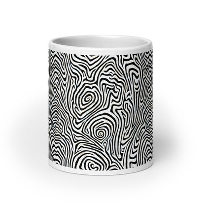 Current Swell ceramic coffee mug - 20 oz - front view