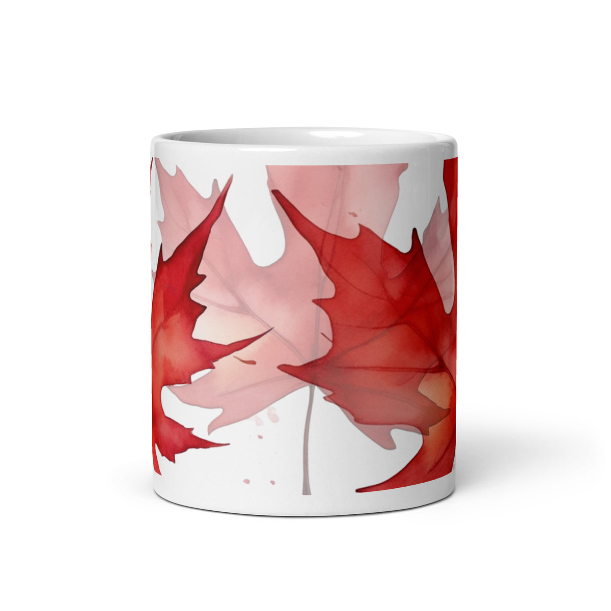 Dominion — Blush ceramic coffee mug - 11oz - front view