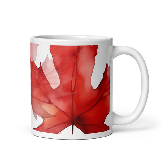Dominion — Blush ceramic coffee mug - 11oz - handle on right