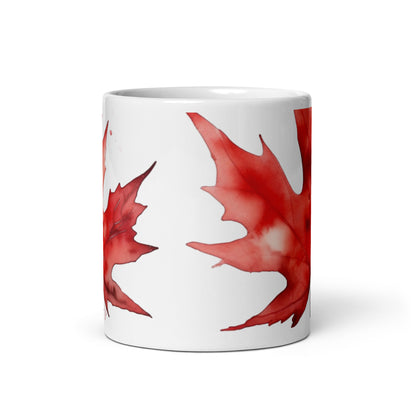 Dominion — Scarlet ceramic coffee mug - 11oz - front view
