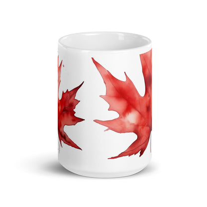 Dominion — Scarlet ceramic coffee mug - 15oz - front view