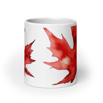 Dominion — Scarlet ceramic coffee mug - 20oz - front view