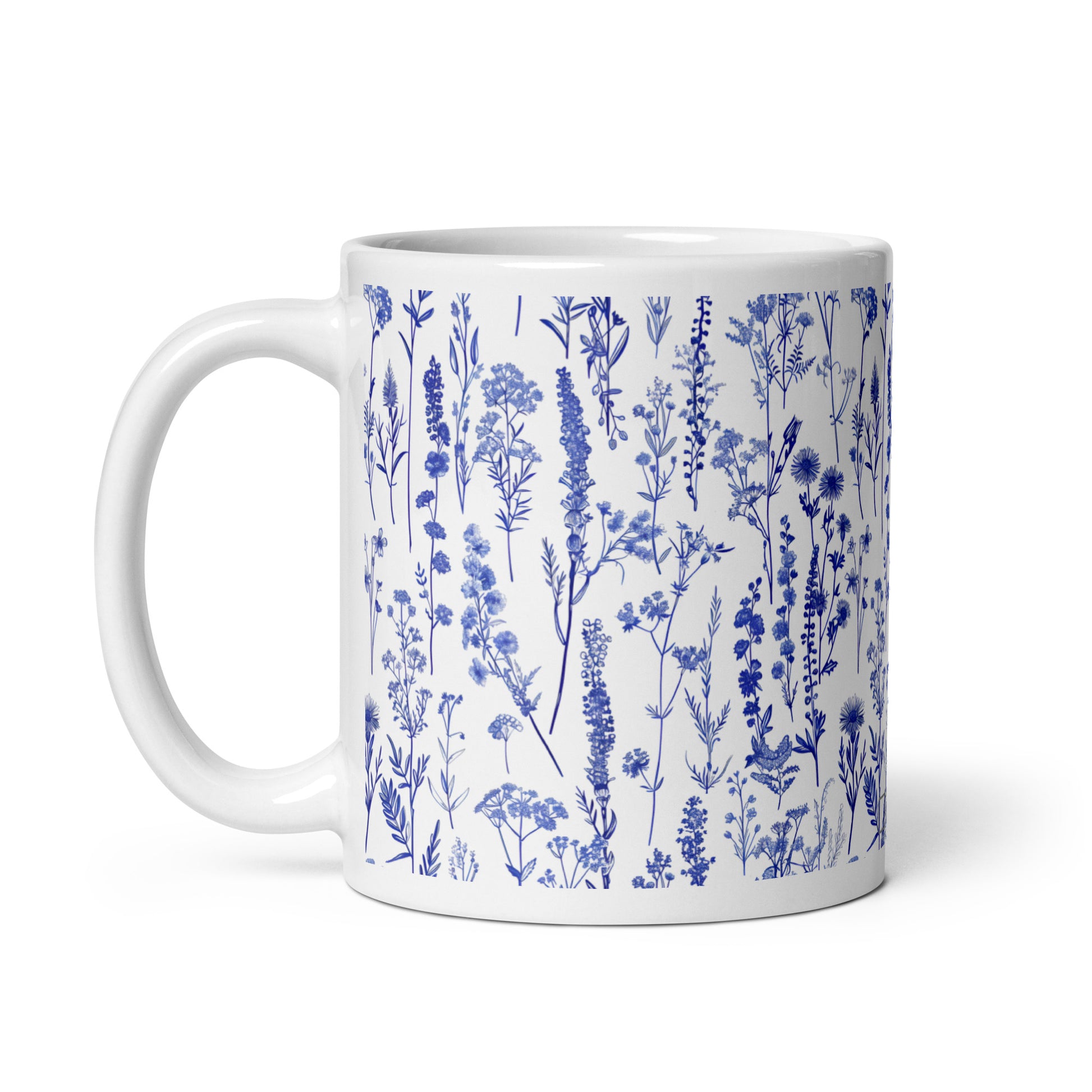 Dutchy — Field ceramic coffee mug - 11oz - handle on left
