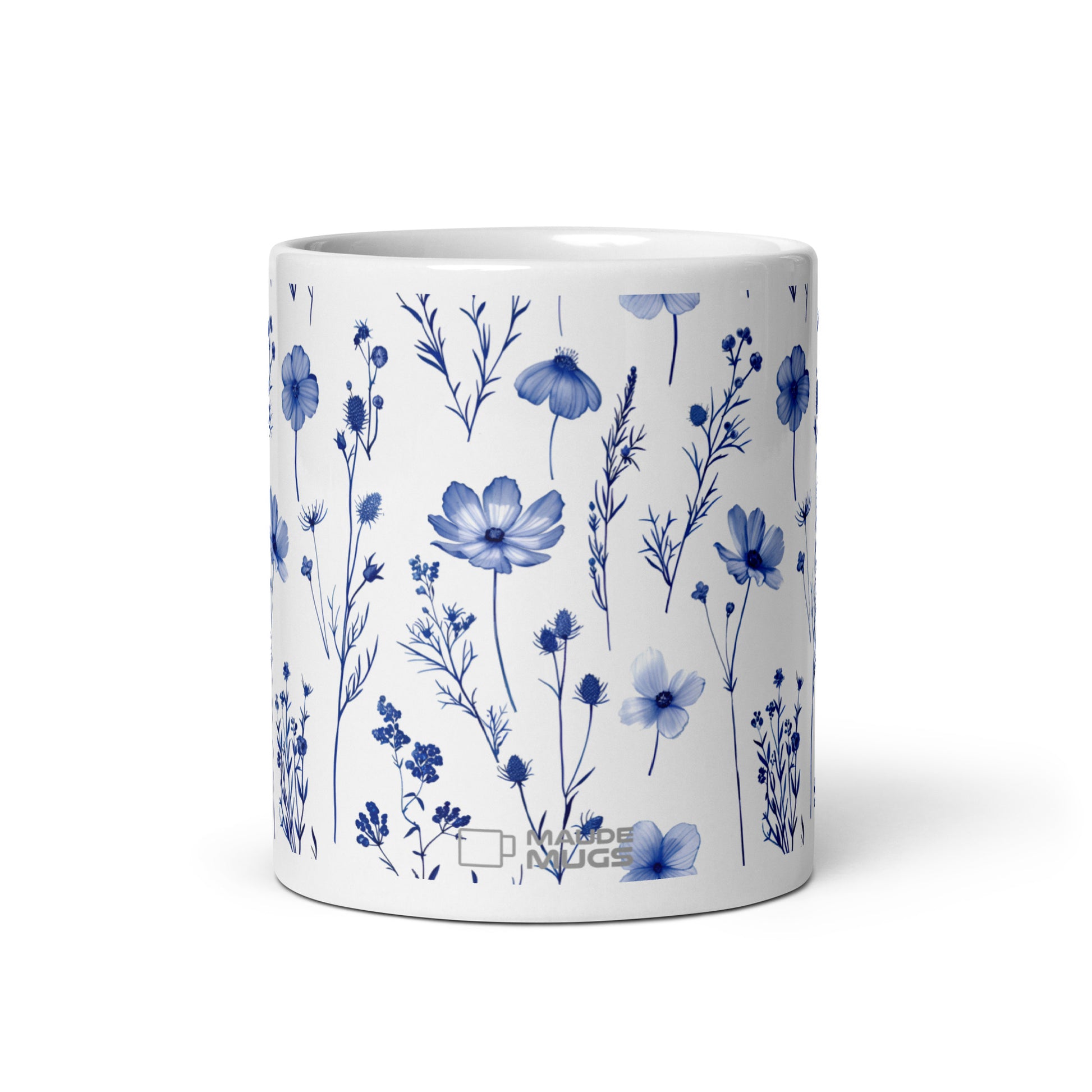 Dutchy — Meadow ceramic coffee mug - 11oz - front view