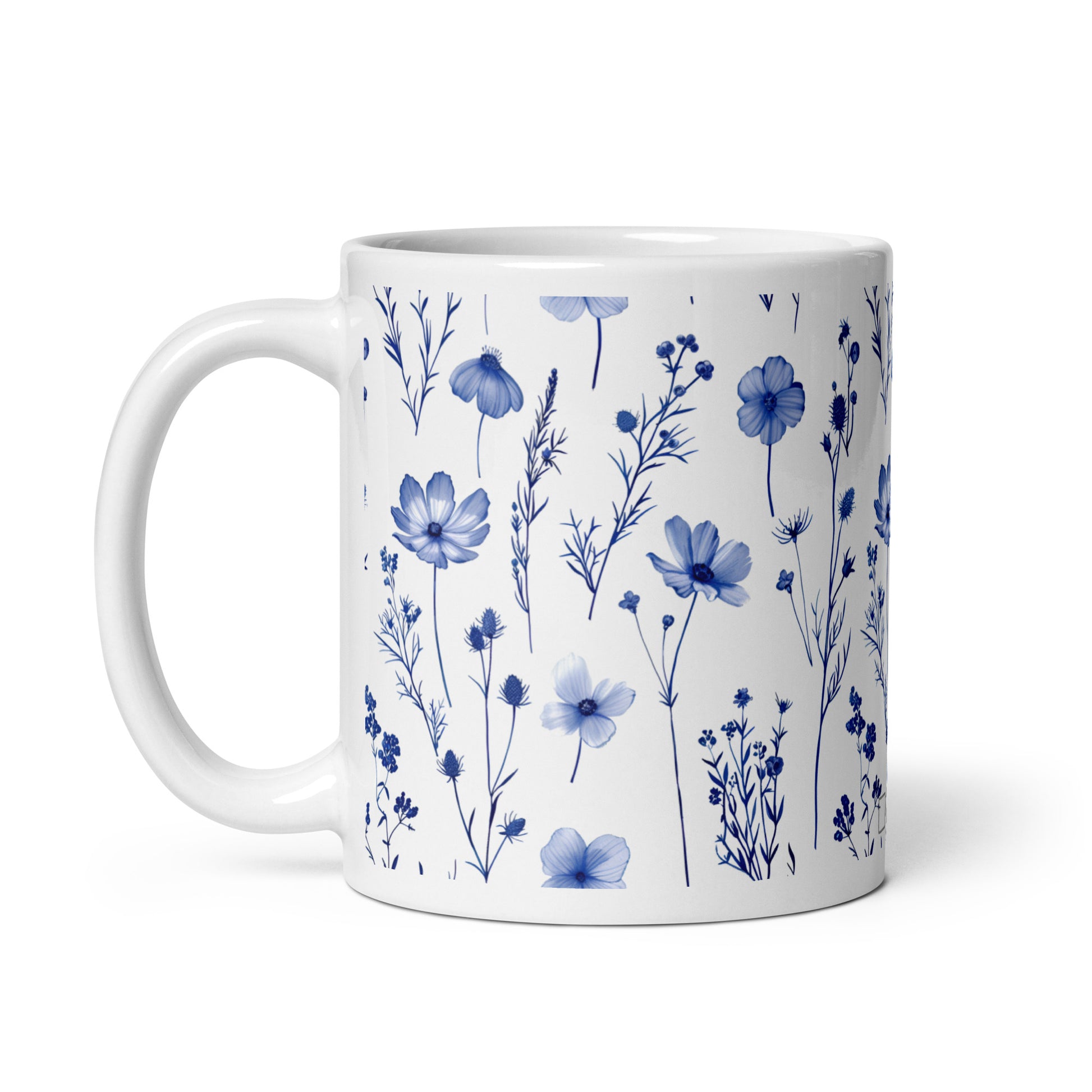 Dutchy — Meadow ceramic coffee mug - 11oz - handle on left