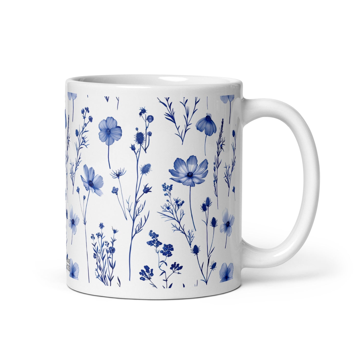 Dutchy — Meadow ceramic coffee mug - 11oz - handle on right