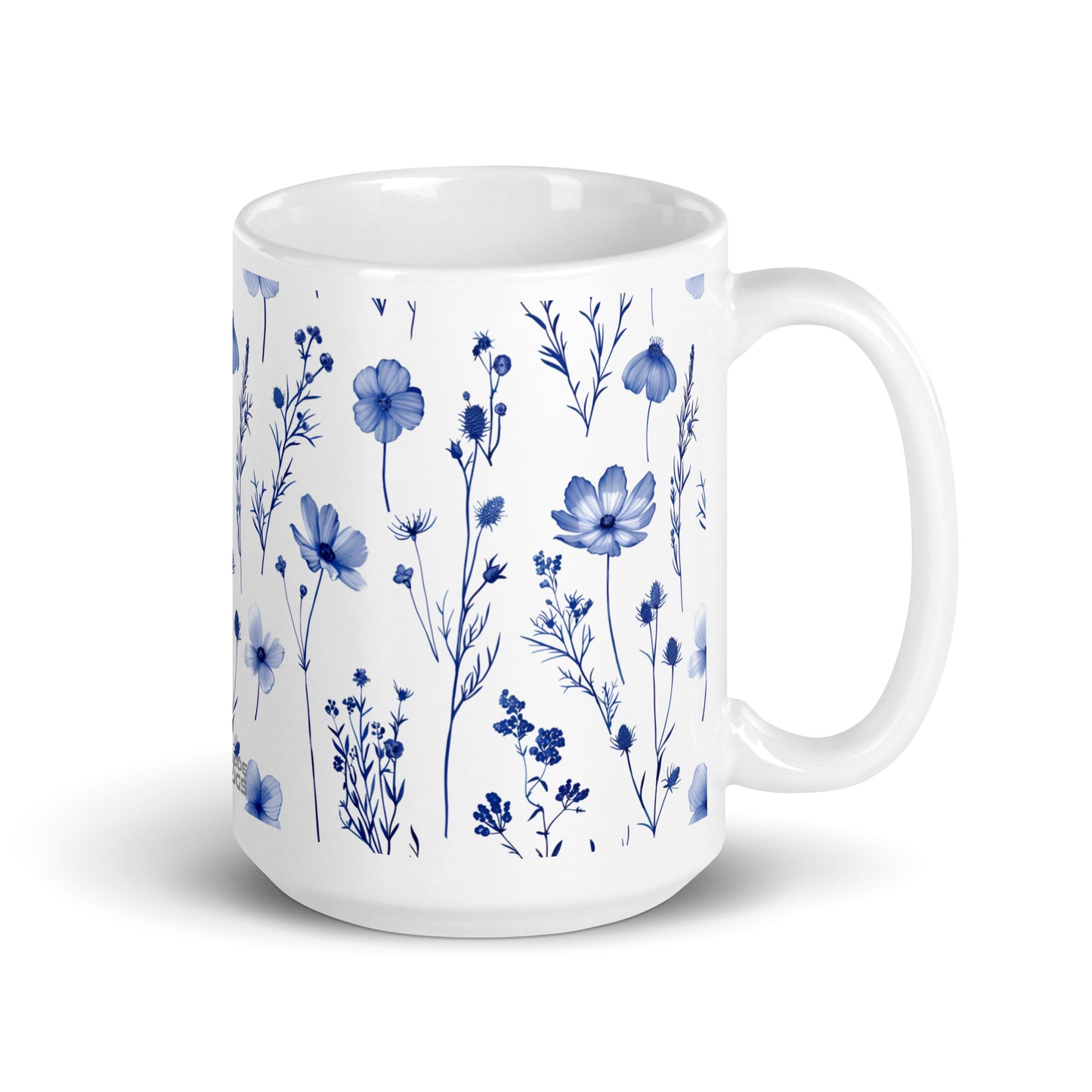 Dutchy — Meadow ceramic coffee mug - 15oz - handle on right