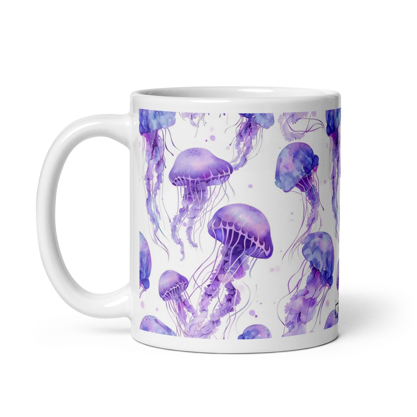 Fathom — Drift ceramic coffee mug - 11oz - handle on left