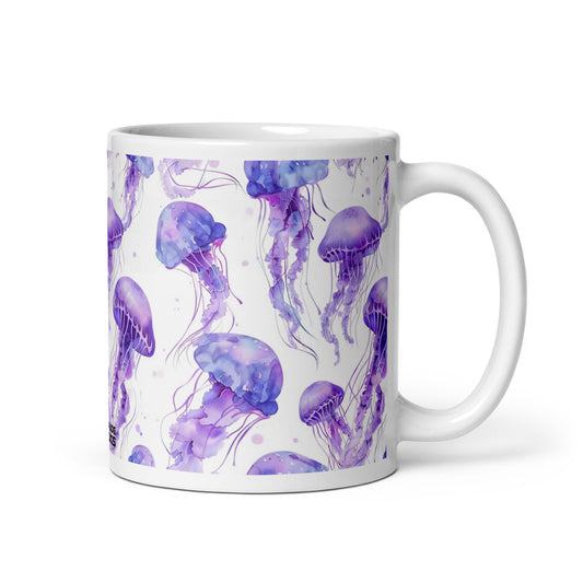 Fathom — Drift ceramic coffee mug - 11oz - handle on right