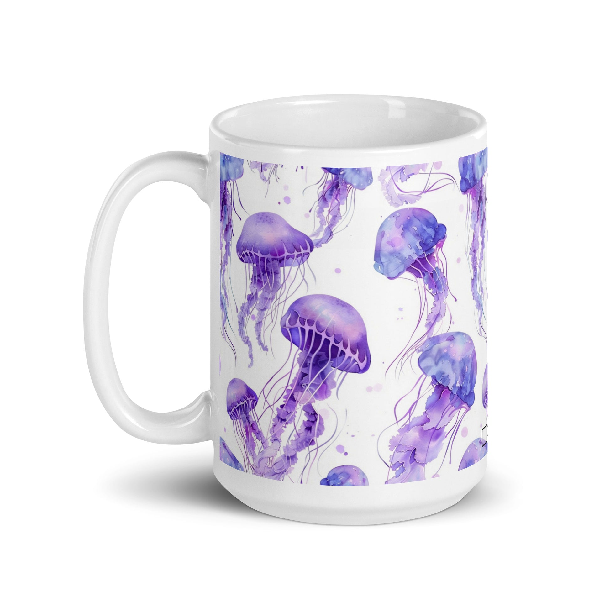 Fathom — Drift ceramic coffee mug - 15oz - handle on left