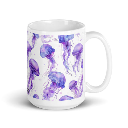 Fathom — Drift ceramic coffee mug - 15oz - handle on right