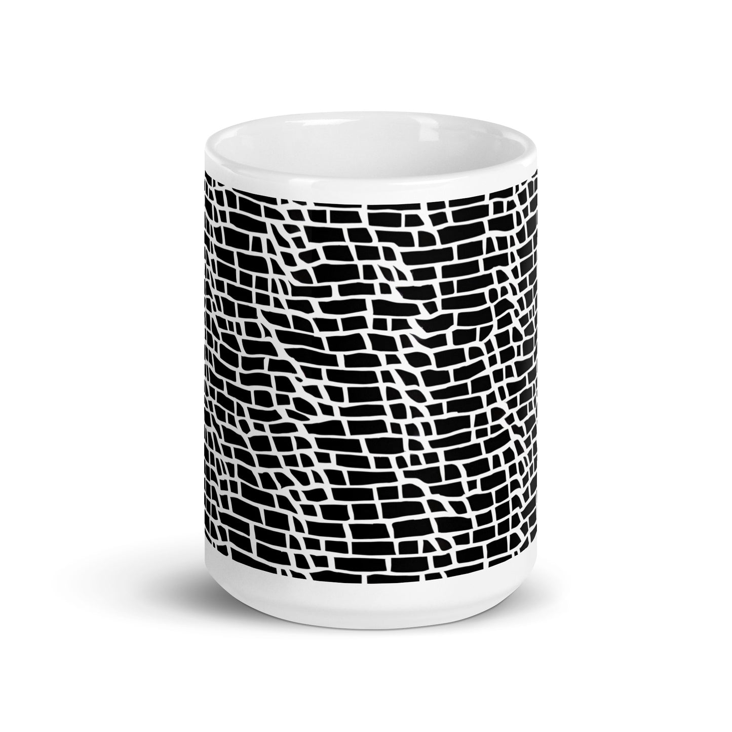 Forma Course ceramic coffee mug - 15 oz - front view
